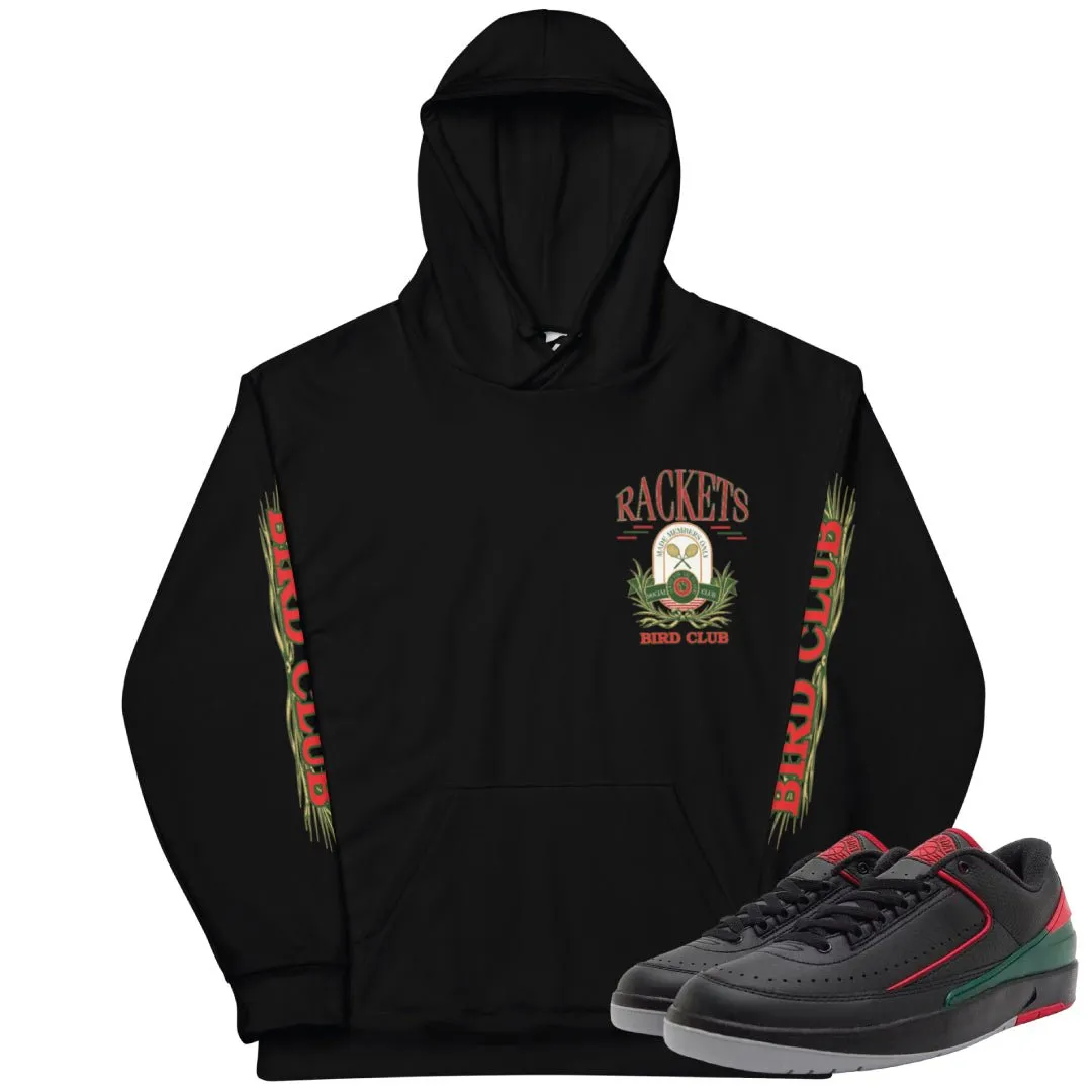 Retro 2 Low Christmas Gucci "Rackets" Hoodie