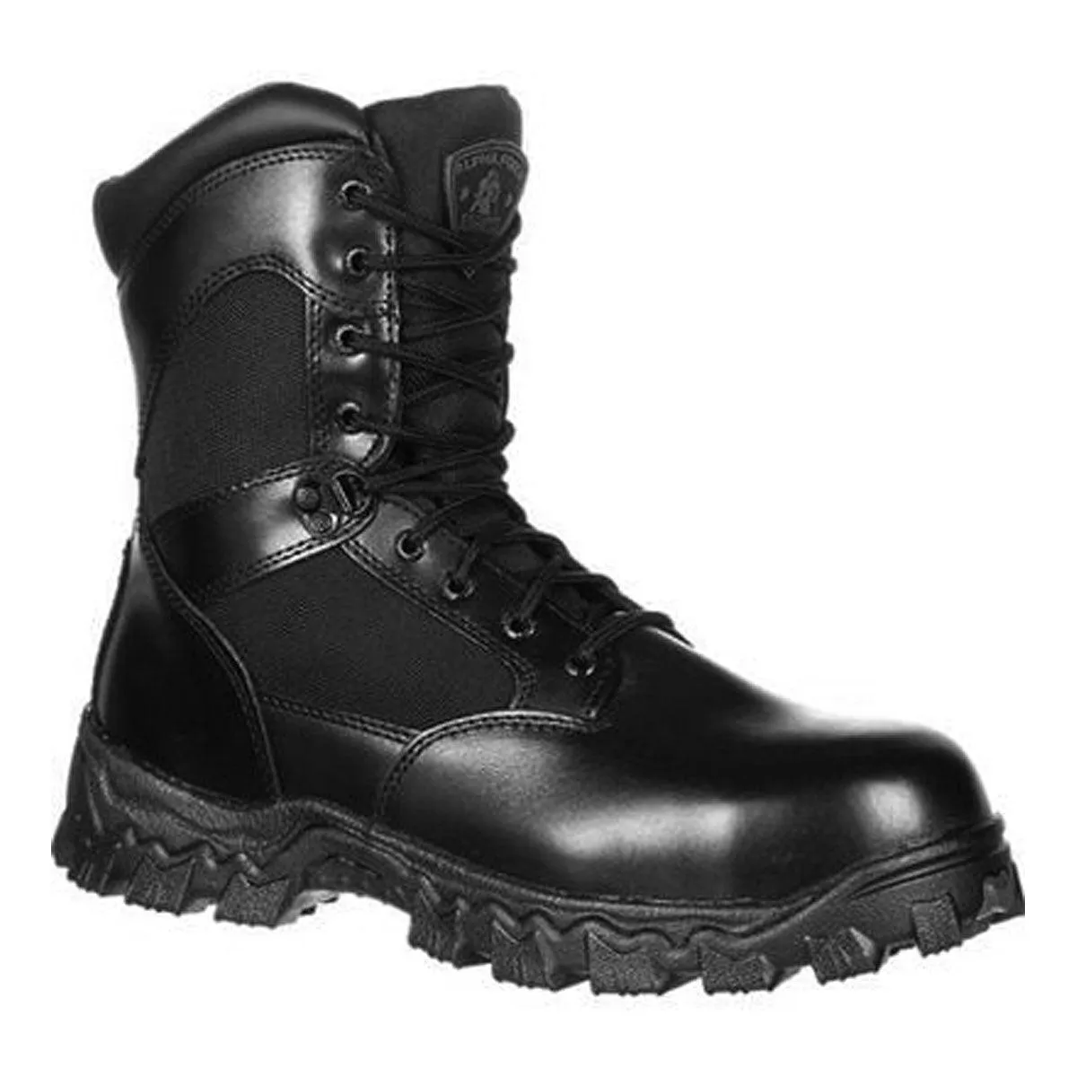 Rocky International Alpha Force Zipper Waterproof Public Service Boots