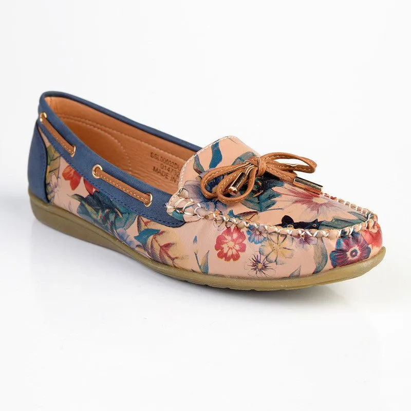 Soft style by Hush Puppies Domino Floral Loafer - Dusty Pink