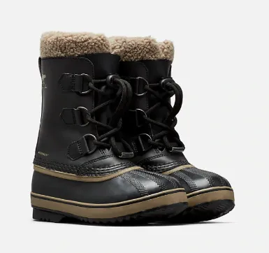 Sorel Black Yoot Pac Children’s Boot