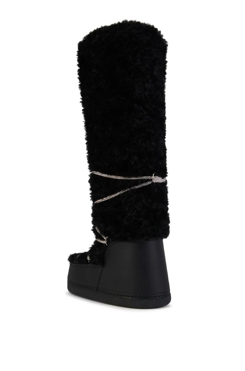 TAYTON-BLACK FLAT SNOW BOOT