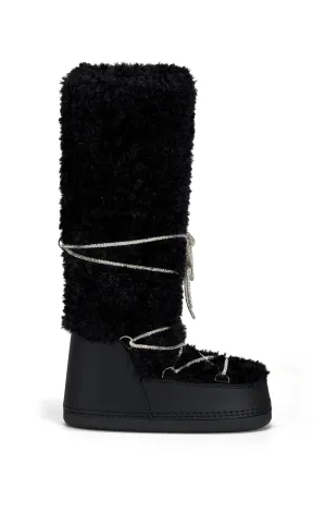 TAYTON-BLACK FLAT SNOW BOOT