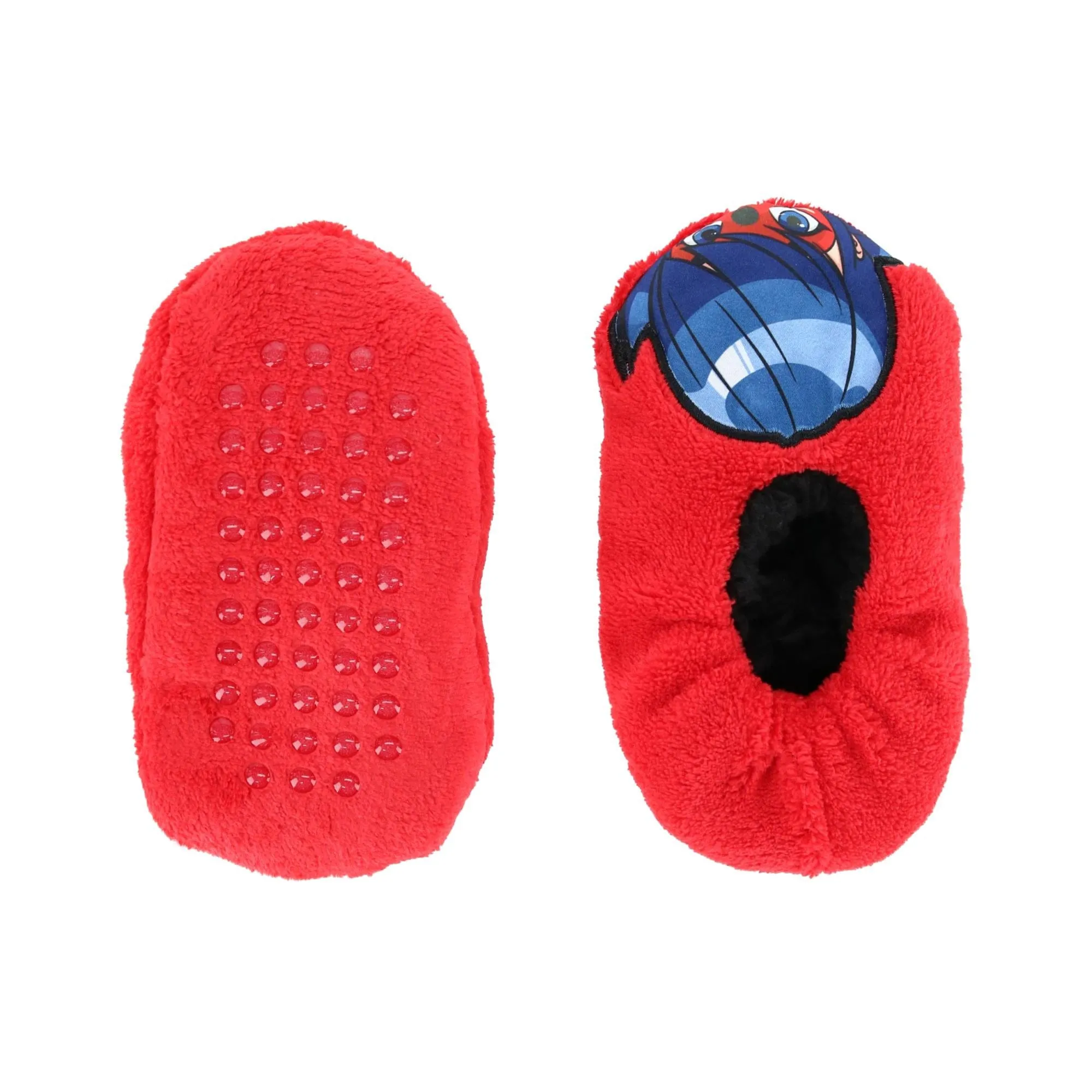 Textiel Trade Girl's Peeking Miraculous Ladybug Solid Slippers