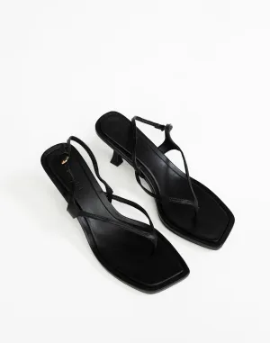 Ulanni Heels (Black) - By Billini