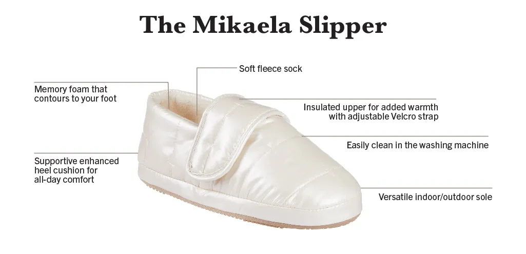 Women's Nylon Puffer Mikaela Moccasin Slippers